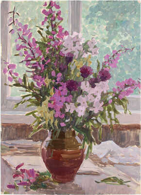 Рыбченкова Лора Борисовна. Цветы. Иван-чай и маки